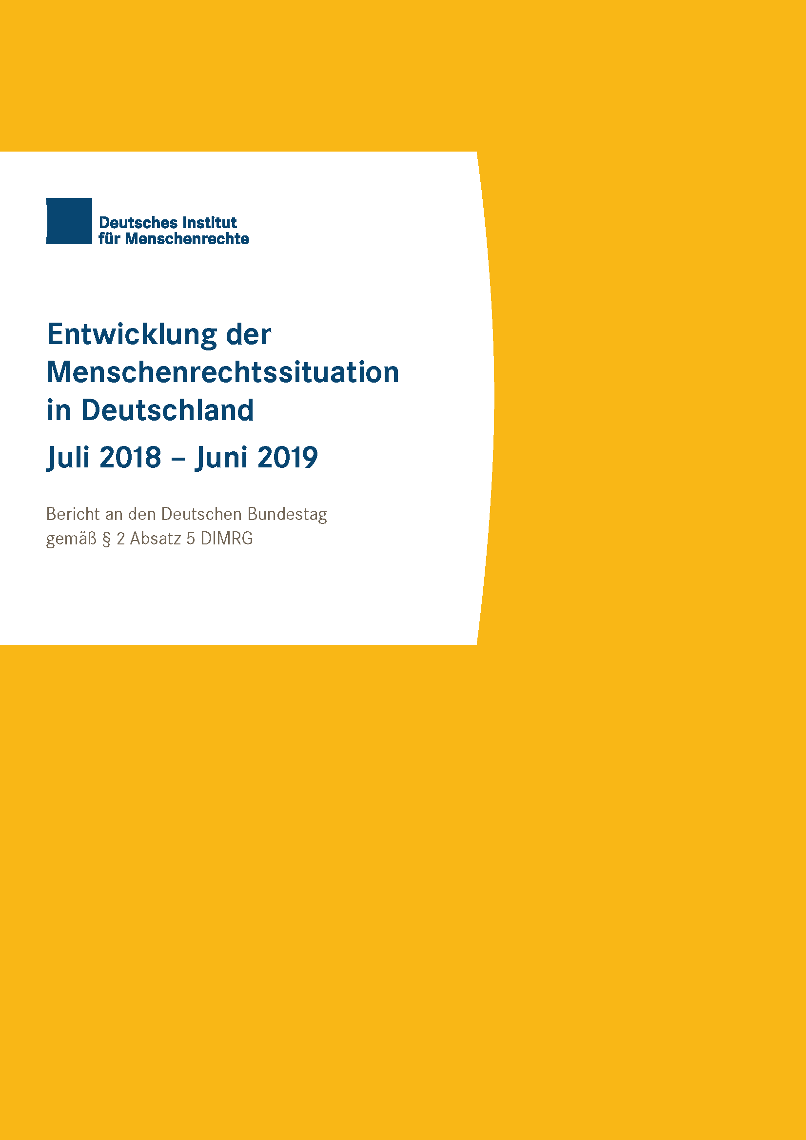Menschenrechtssituation in Deutschland