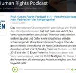 Podcast zum Verschwindenlassen
