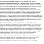 Solidarität (nicht nur) am Frauentag und ein Offener Brief zum Importstopp für Öl, Gas und Kohle