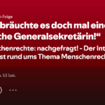 Menschenrechte nachgefragt